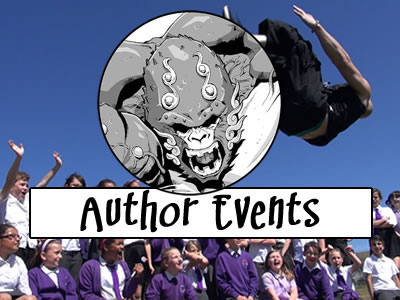 Author Events - School Visits, Workshops &amp; Motivational Talks